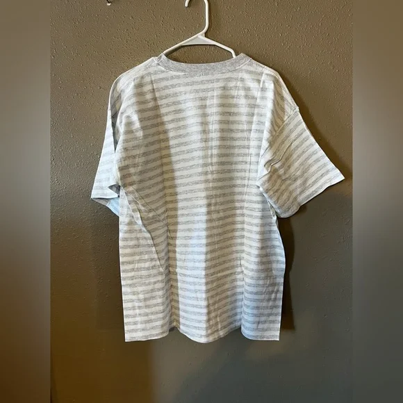 Vintage 90s San Francisco California Miller Striped Shirt Made In The US - Picture 2 of 3